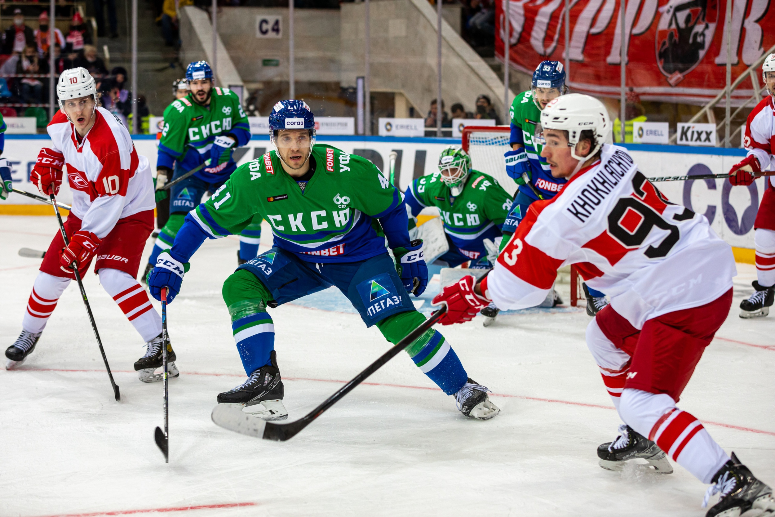 ХК Спартак - ХК Салават Юлаев