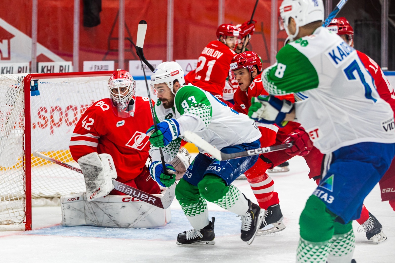 ХК Спартак - ХК Салават Юлаев